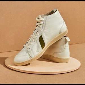 Amercian Rhino leather high top sneakers